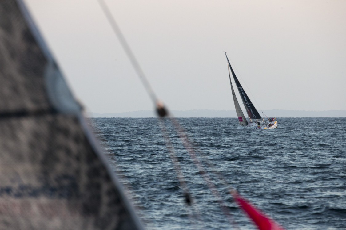 2015, ERIC BOMPARD, ETAPE 3, FIGARO, GROUPE QUEGUINER, LEUCEMIE ESPOIR, SOLITAIRE DU FIGARO 2015, VOILE, YANN ELIES