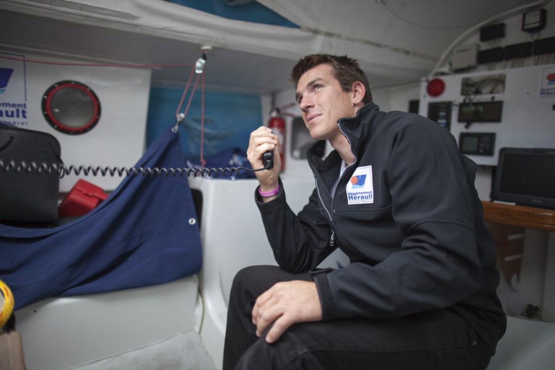 SOLITAIRE DU FIGARO 2012, XAVIER MACAIRE