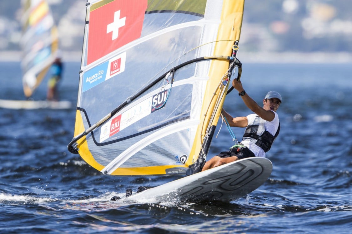 RS:X M, SUIMateo Sanz Lanz, TEST EVENT 2015 - AQUECE RIO INTERNATIONAL REGATTA