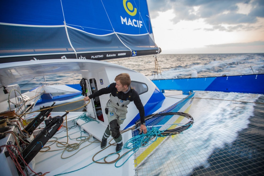 François Gabart, Macif, Onboard