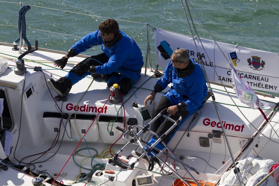 2016, CONCARNEAU, ERWAN TABARLY, FIGARO, GEDIMAT, THIERRY CHABAGNY, TRANSAT AG2R LA MONDIALE, VOILE