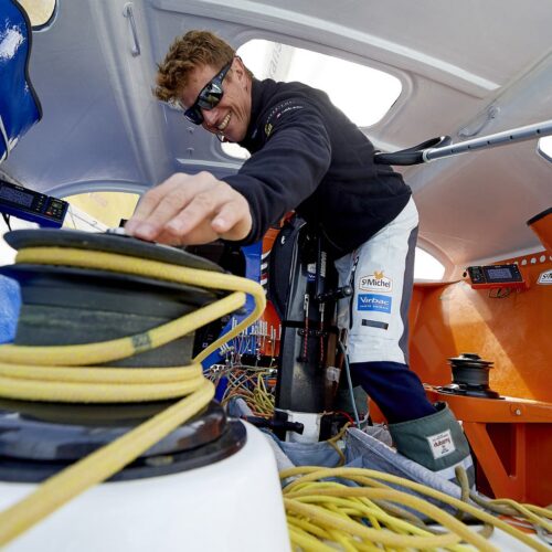 120416, ENTRAINEMENT, PETIT TEMPS, JEAN PIERRE DICK, MONOCOQUE, ST MICHEL, VIRBAC, VOILE, VENDEE GLOBE, 2016