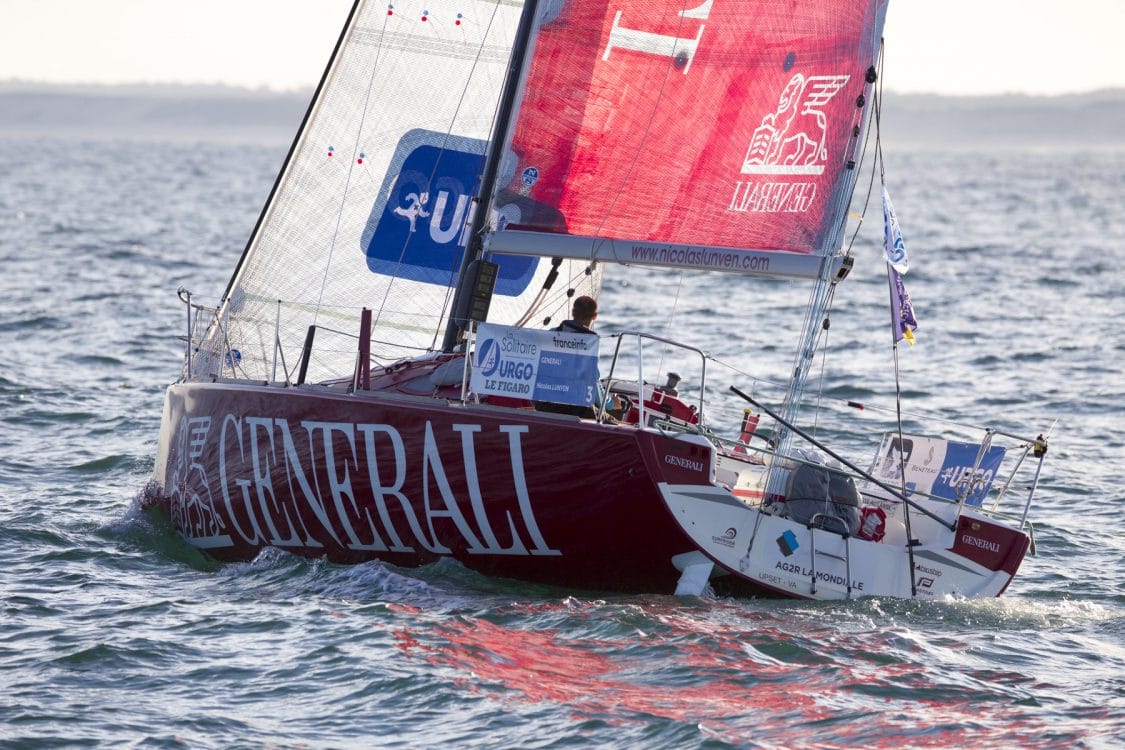 ETAPE 1, GENERALI, NICOLAS LUNVEN, SOLITAIRE URGO LE FIGARO 2017