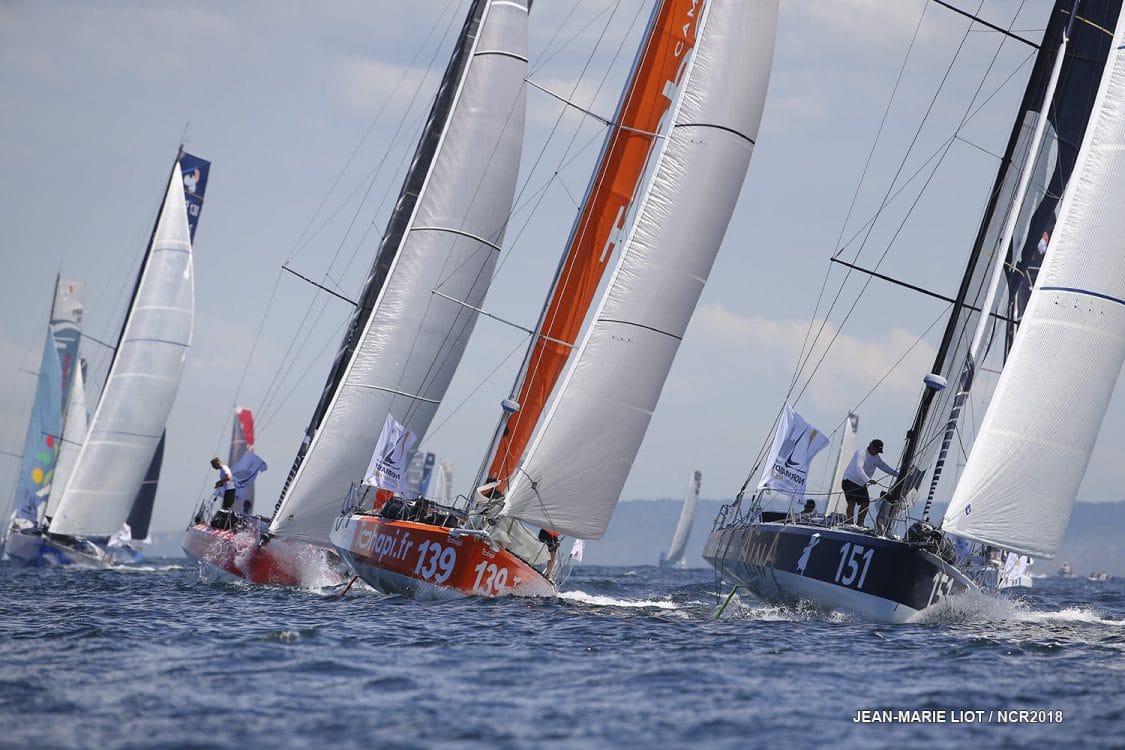 2018, NORMANDY CHANNEL RACE, NCR 2018, CLASS 40, DOUBLE HANDED, DOUBLE, depart